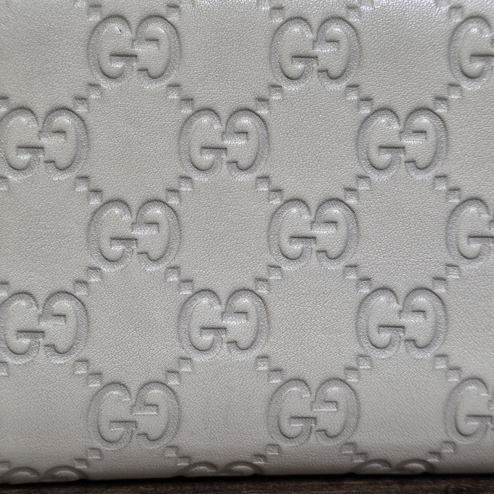 Gucci Guccissima Signature Leather Zip Around Wallet - Picture 7 of 7